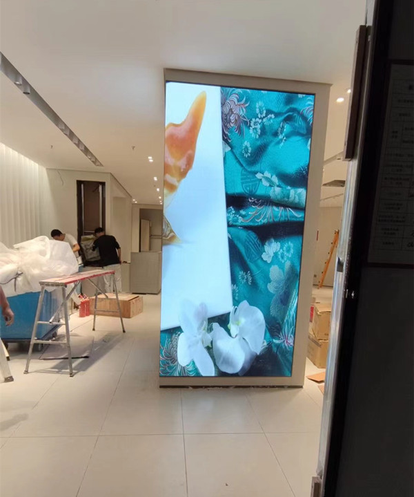 大余商场门店转角LED显示屏